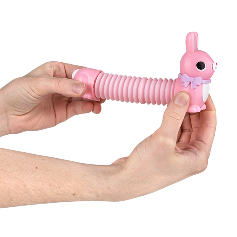 EASTER BUNNY FIDGET POP TUBE 7"