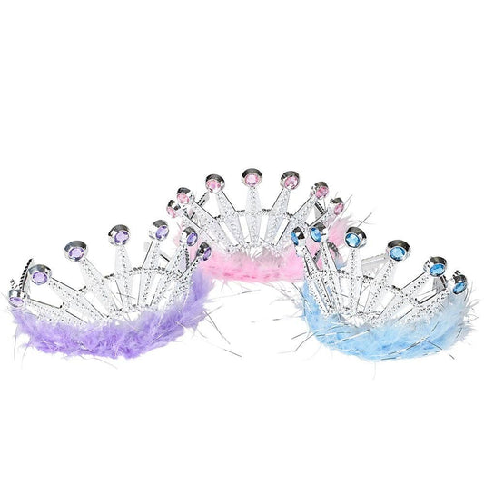 FEATHER AND JEWEL PRINCESS TIARA