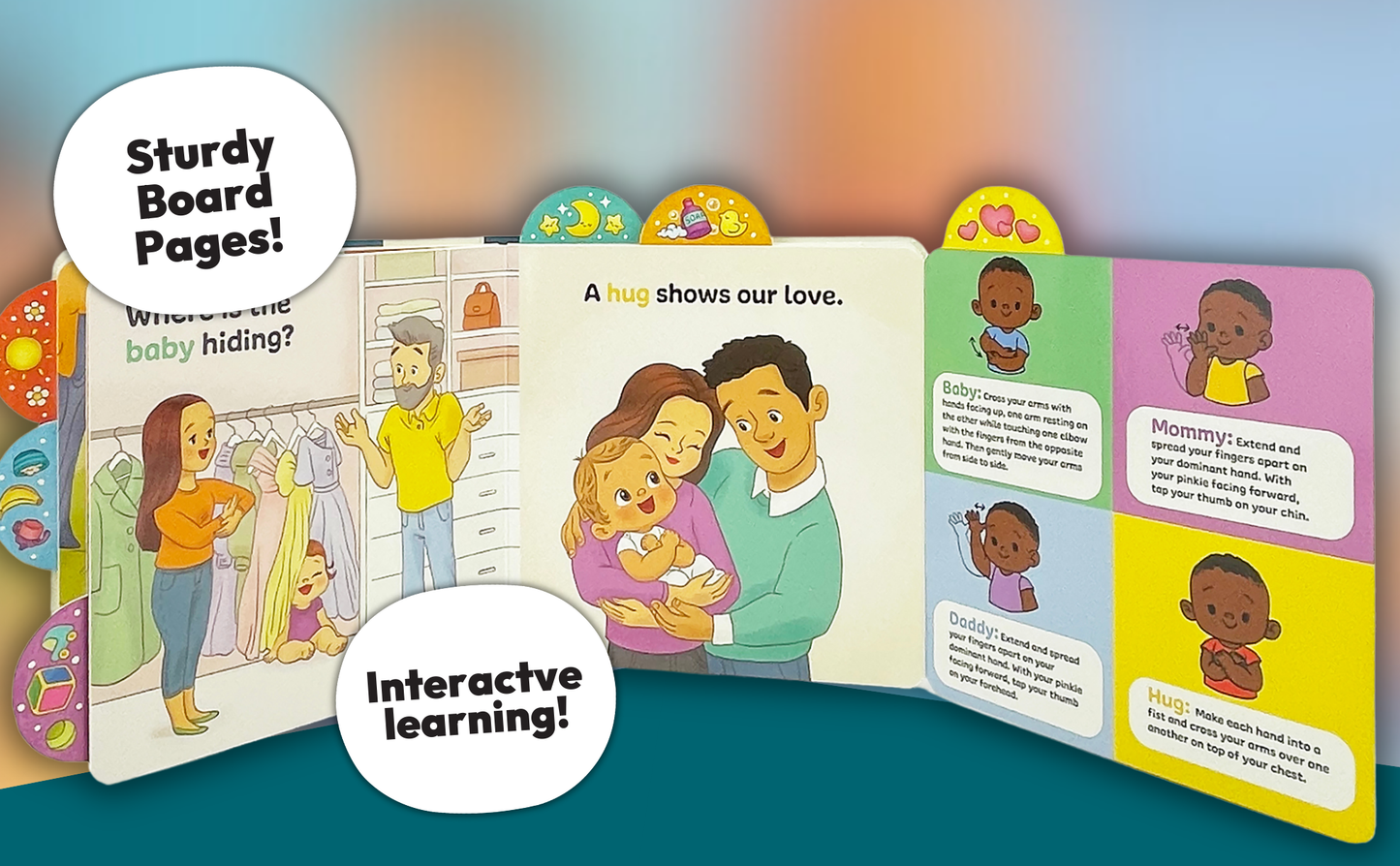 Ready to Sign: Baby Signs Sign Language Board Book
