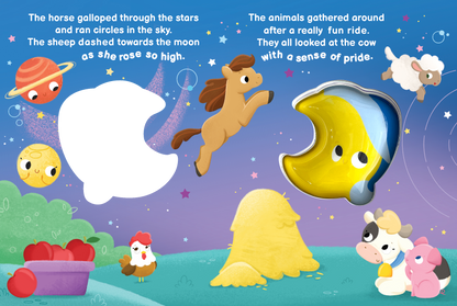 Over the Moon Sensory Touch and Light-Up Board Book