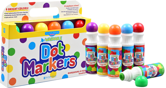 Studio Series Jr. Washable Dot Markers (Set of 6)