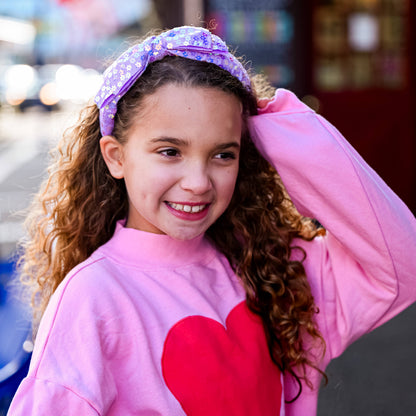 Big Bow Headband - Double Layer Sequin