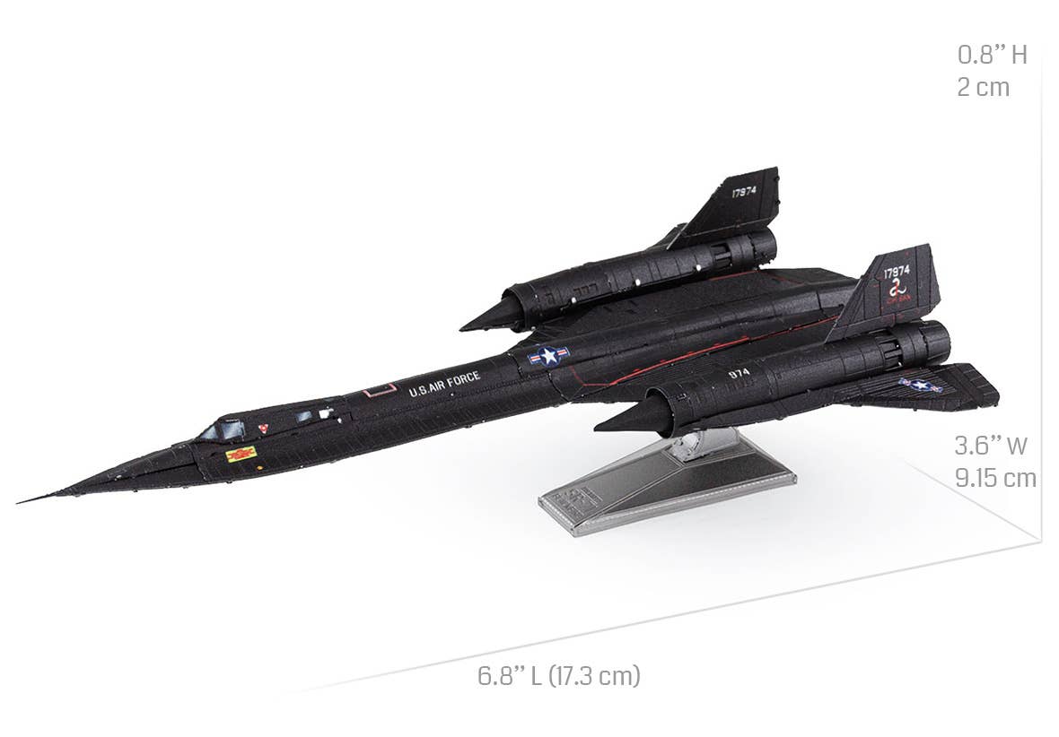 Lockheed® SR-71® Blackbird® Metal Earth Model Kit