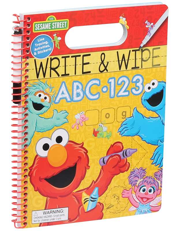 Sesame Street: Write and Wipe by Lori C. Froeb