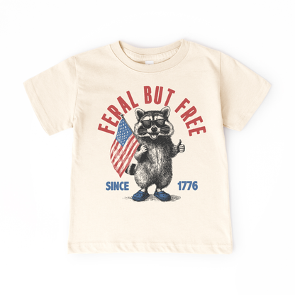 Kids 4th of July Tee | Fourth Shirt for Kids - Feral & Free