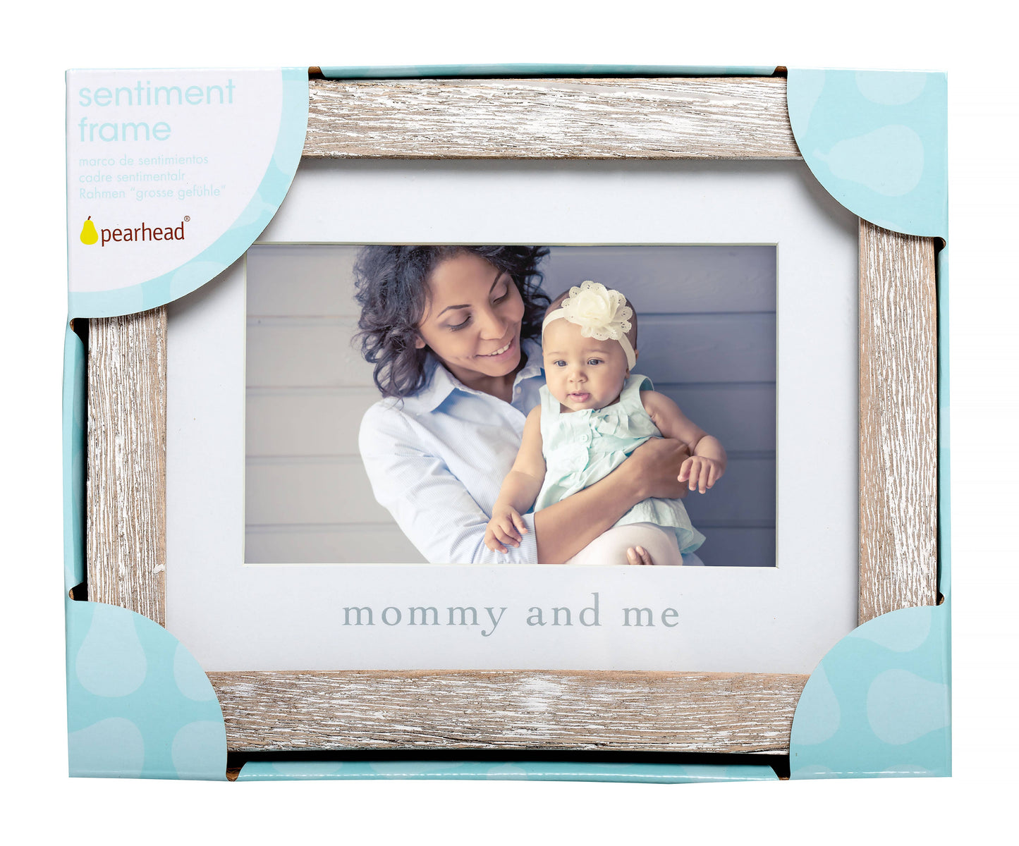 Mommy and Me Sentiment Frame, Rustic