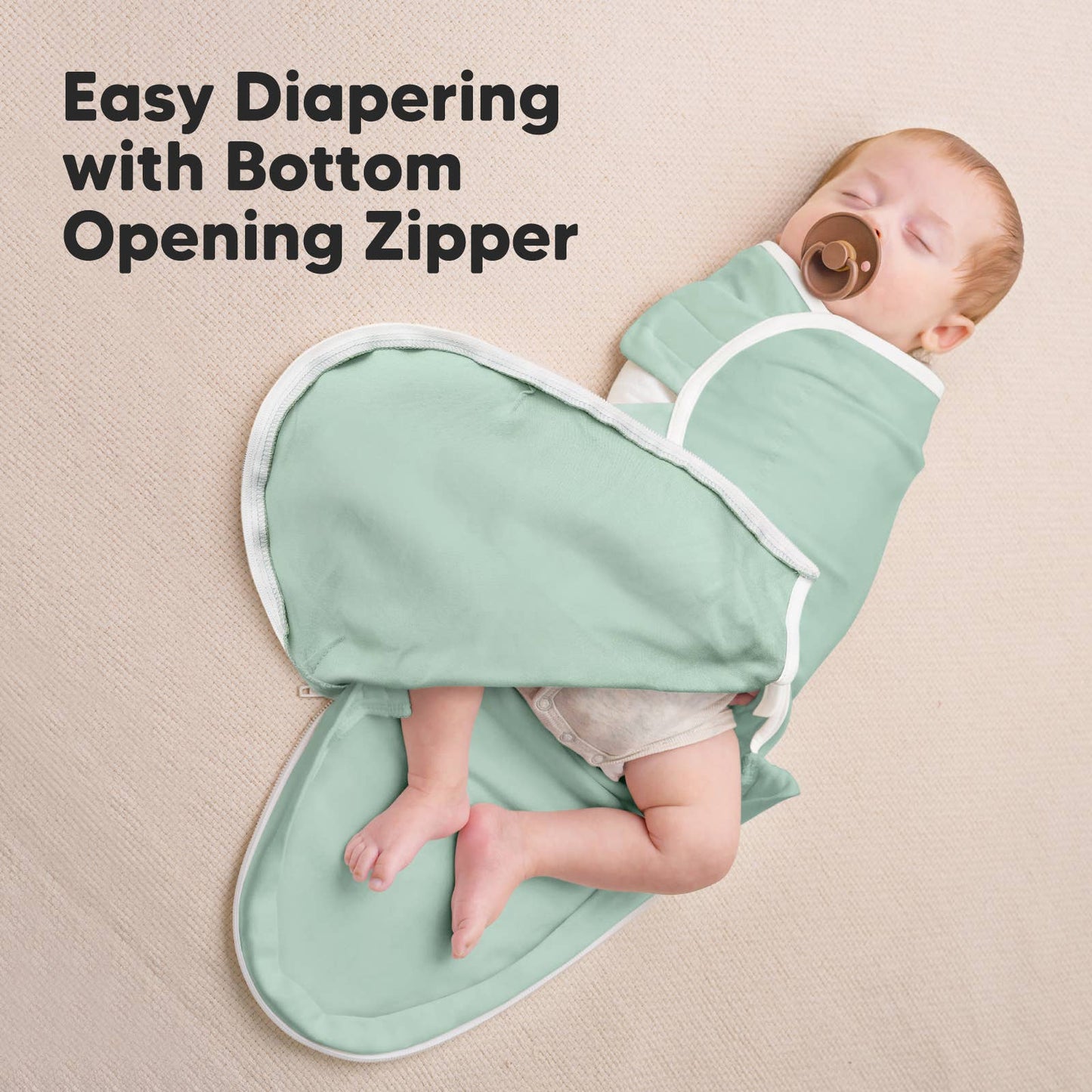 3pk Soothe Zippy Baby Swaddles, Newborn Sleep Sack