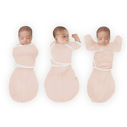 Organic Omni Swaddle Sack, Soft Pink