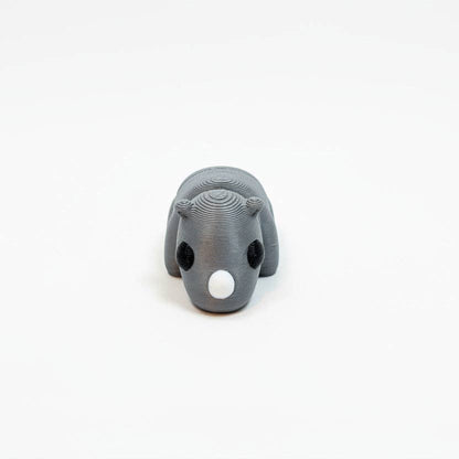 Rhinoceros • Mini 3D Printed Articulated Animal • Flexi Animals • Pocket Pets • Pocket Pals • Desk Pets [2025]