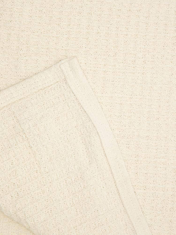 100% Cotton Waffle Baby Blankets- 30" x 40"