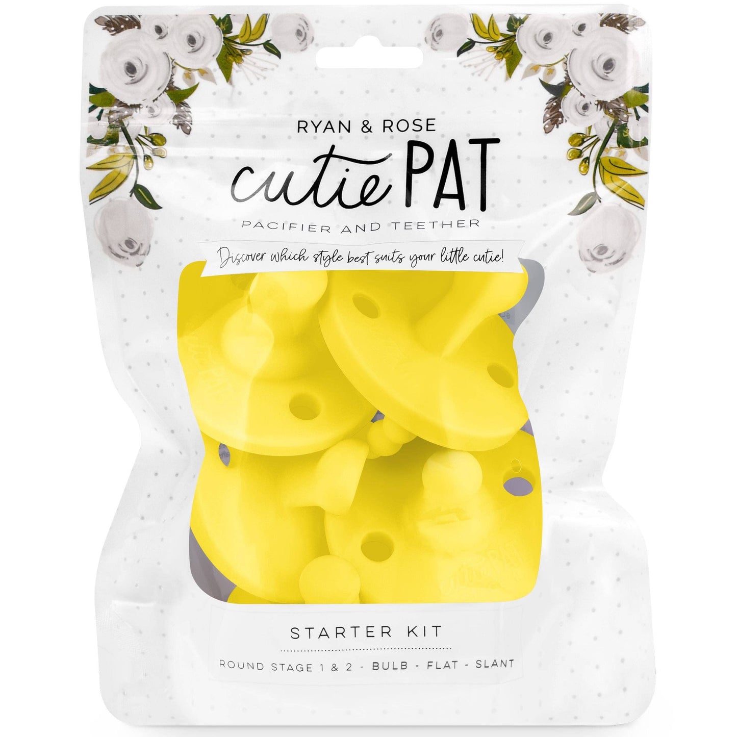 Cutie PAT (Pacifier + Teether) Starter Kit