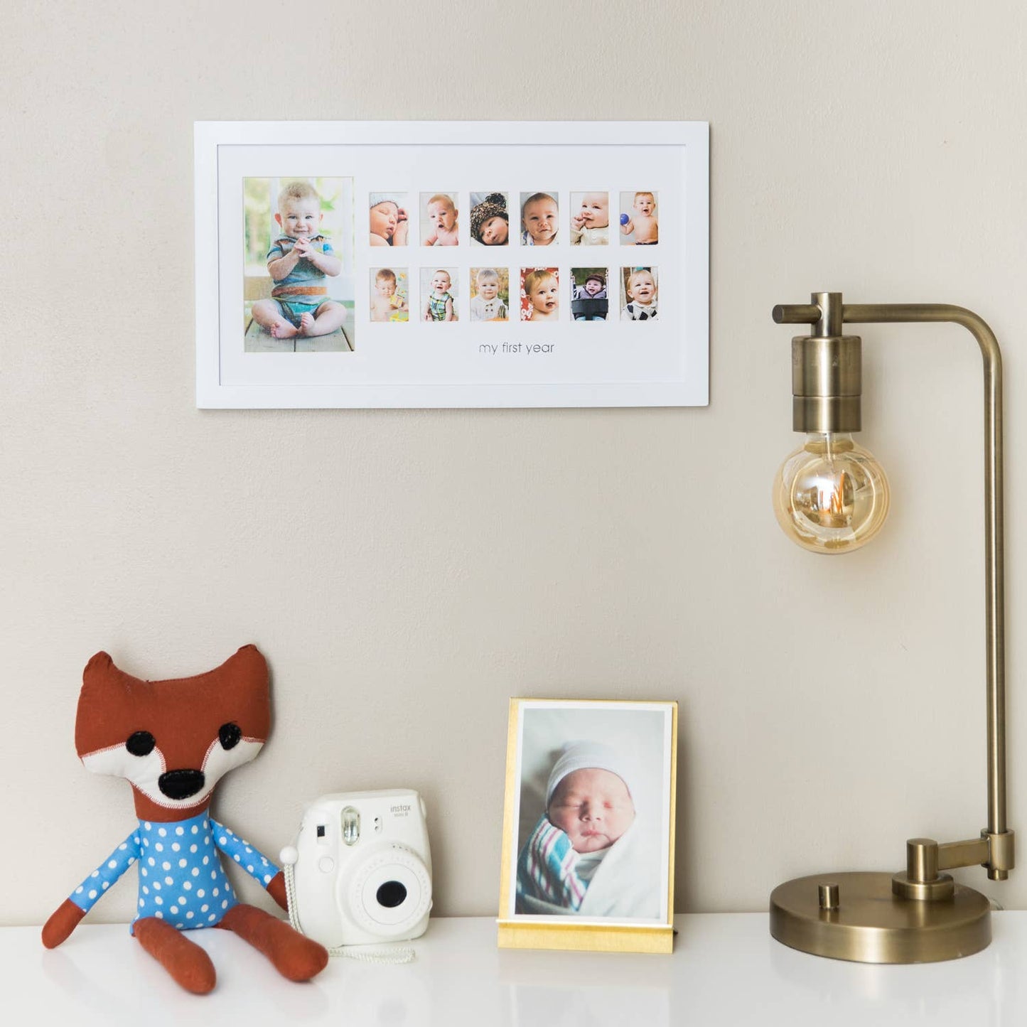 Photo Moments First Year Keepsake Frame