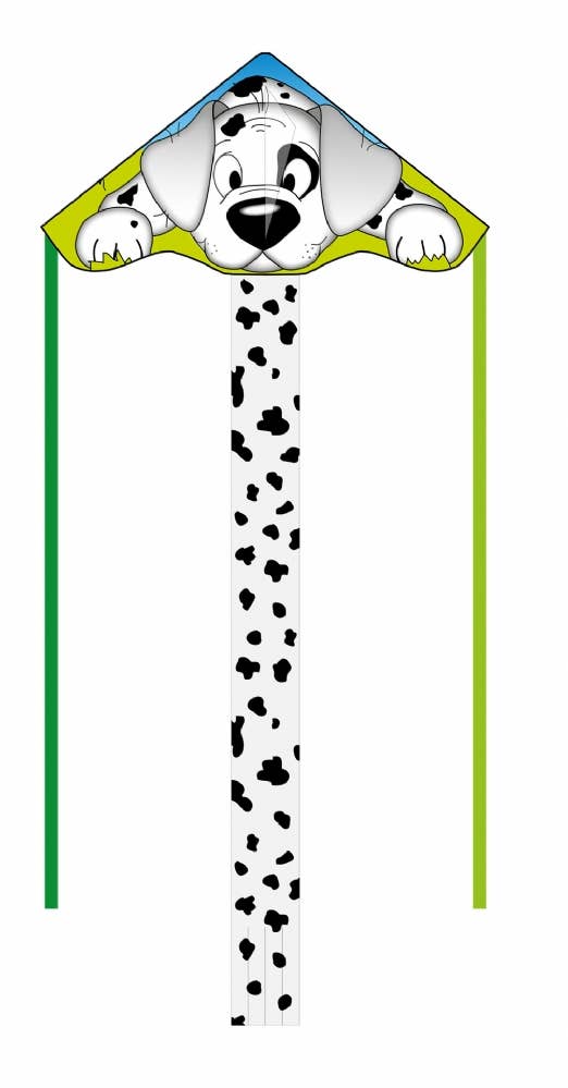 Ecoline Simple Flyer Doggy Dot Kite 33"