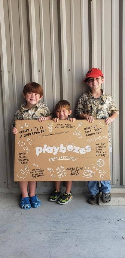 The Rocket Box Coloring Cardboard Playhouse Toy for Kids