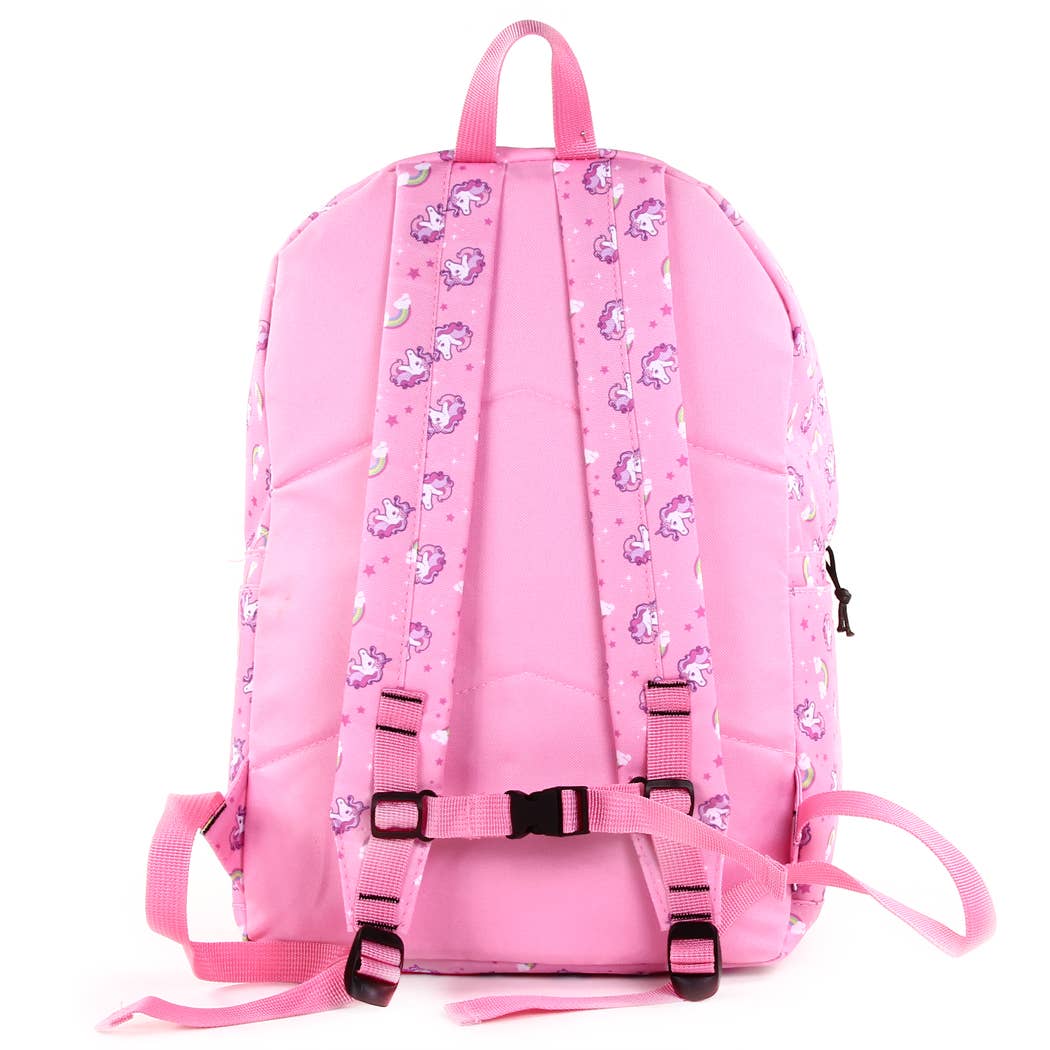 Unicorn Backpack & Lunch Bag: 16 Inch Backpack