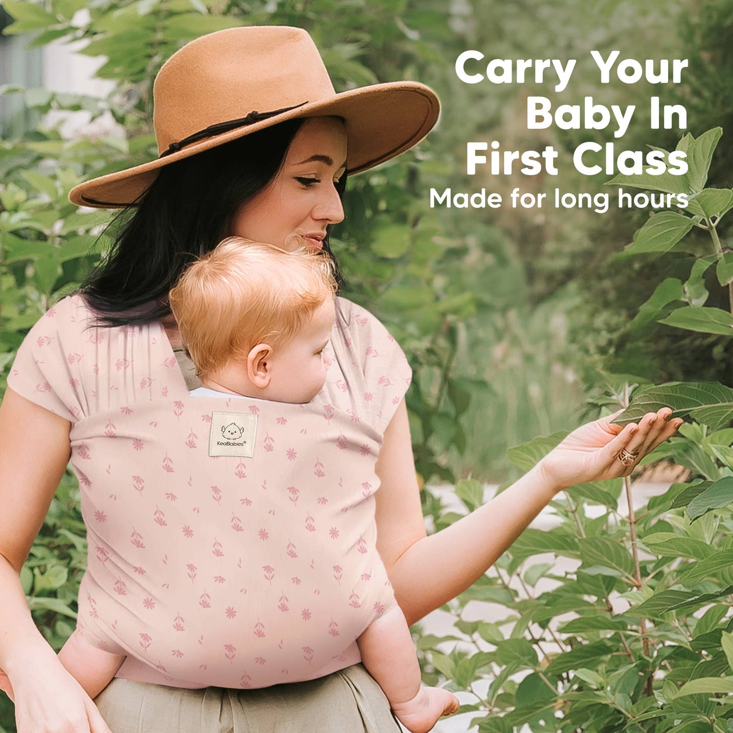 KeaBabies Original Baby Wrap Carrier