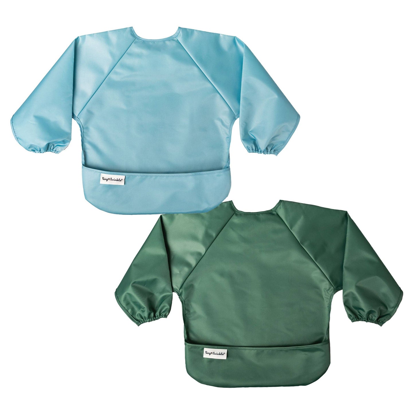 Mess-proof Full Sleeve Bibs - 2 Pack