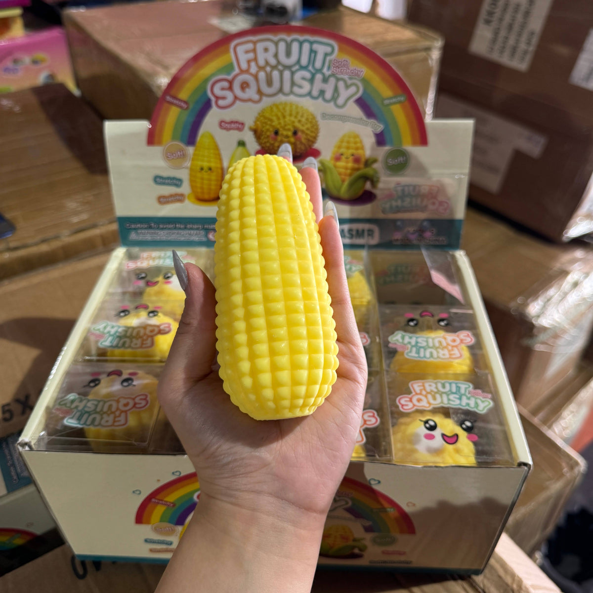 Crackling Crunchy Corn Squishy - A131