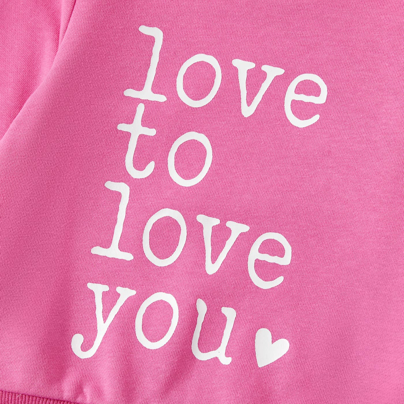 Valentine's Day love to love you crewneck