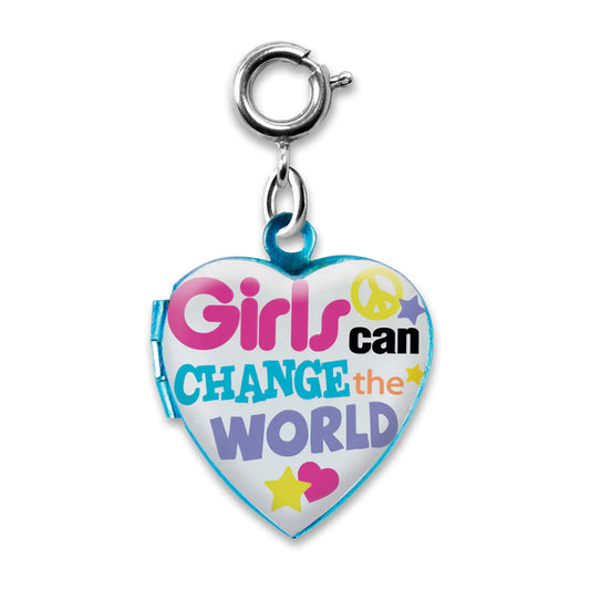 Girls Can Change the world lock