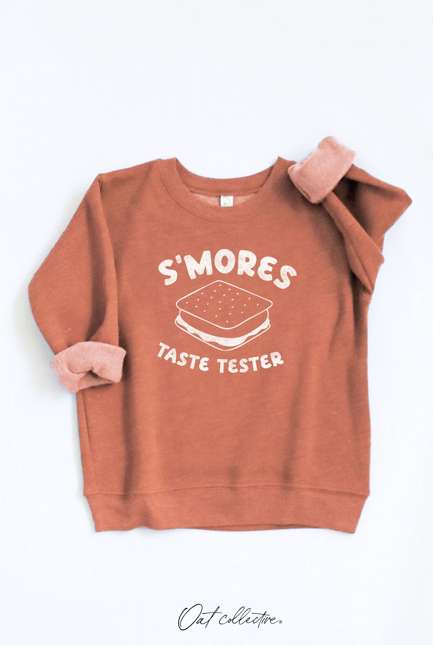 S'MORES TASTE TESTER Toddler Unisex Graphic Sweatshirt