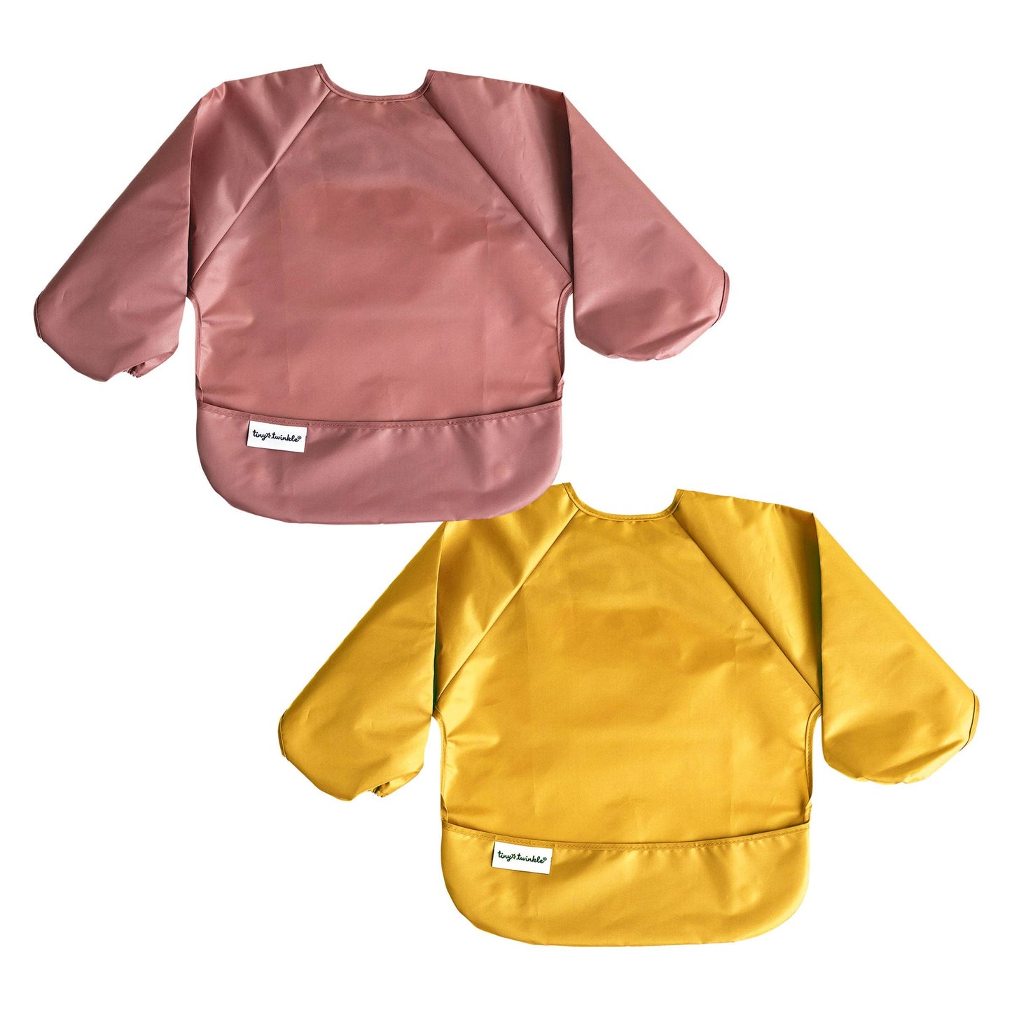 Mess-proof Full Sleeve Bibs - 2 Pack