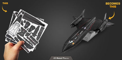Lockheed® SR-71® Blackbird® Metal Earth Model Kit