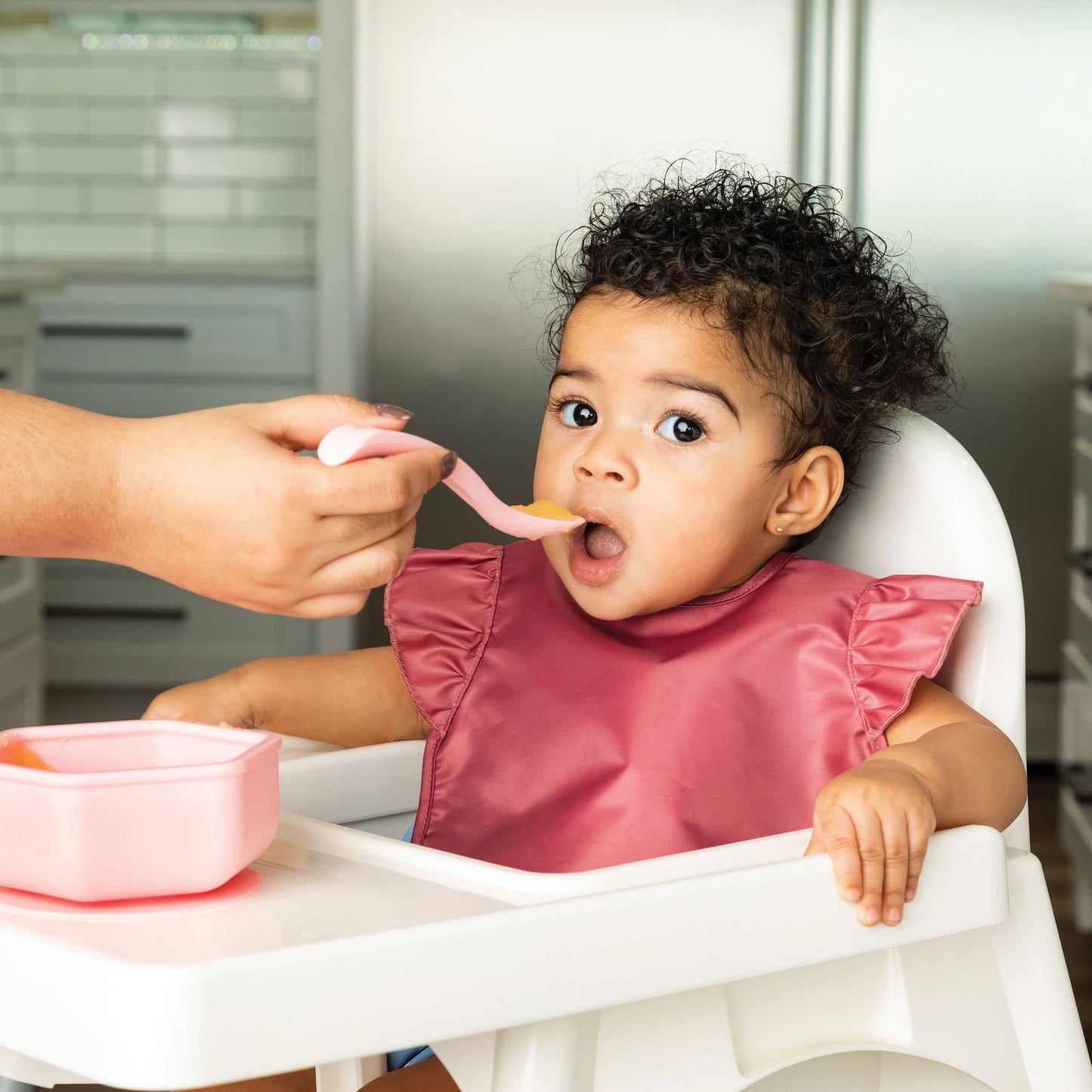 Silicone Baby Spoons - 4 Pack