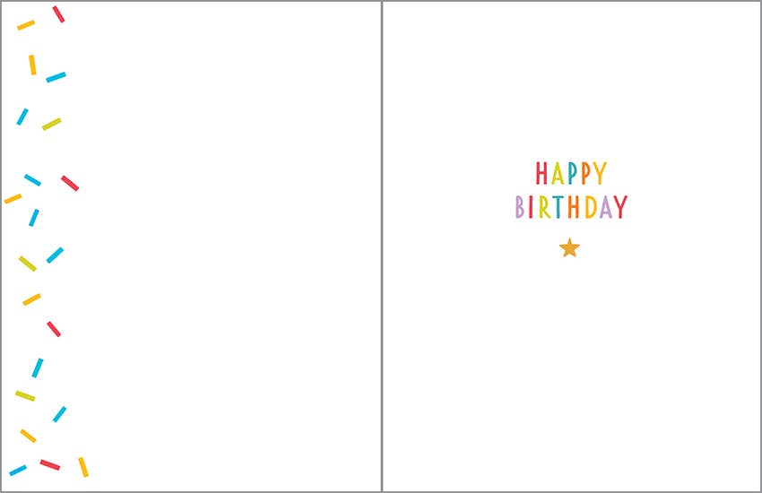 Birthday Greeting Card - Best Day