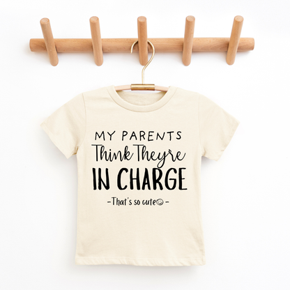 My Parents Think Toddler Graphic Tee