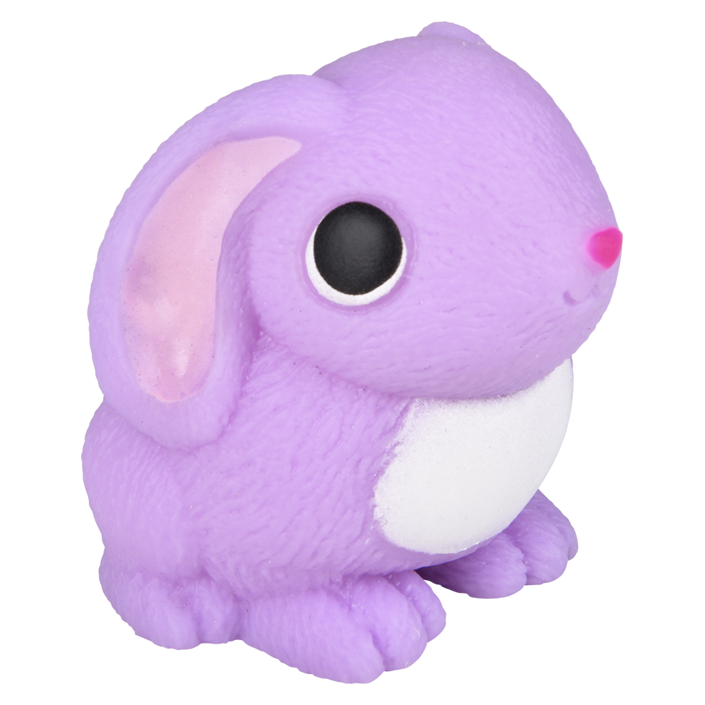 SQUISH AND STRETCH EASTER BUNNY 3.25"