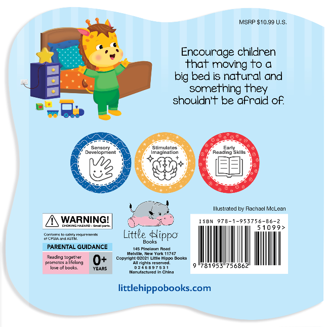 My Big Bed- Touch and Feel Board Book - Sensory Board Book