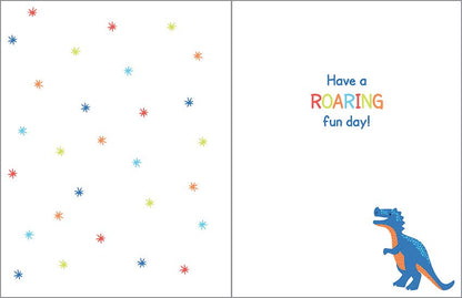 Birthday Greeting Card - Birthday Dino-Kids