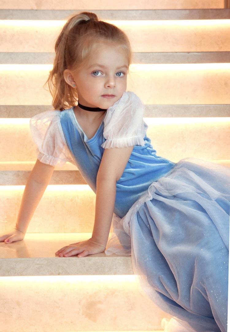 Princess Cinderella blue  dress