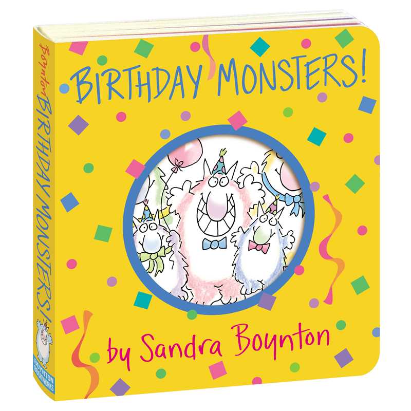 Birthday Monsters! by Sandra Boynton