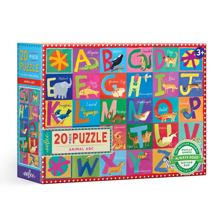 Animal ABC Puzzle 20 piece