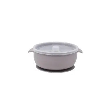 Grey Baby Suction Bowl