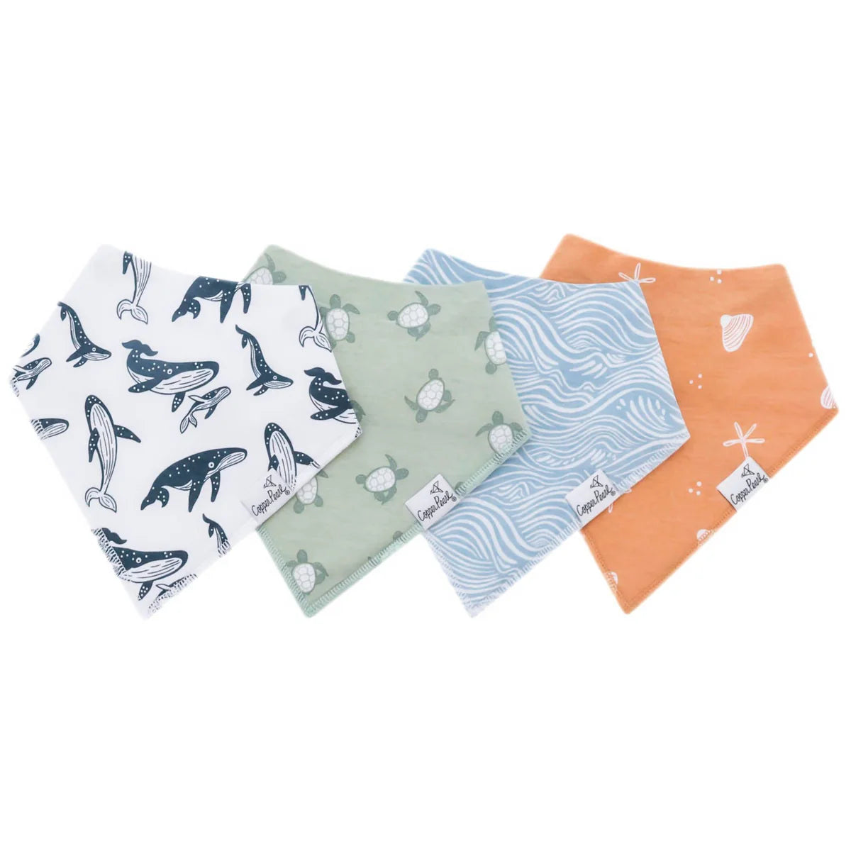 Cove Bandana Bib Set (4-Pack)