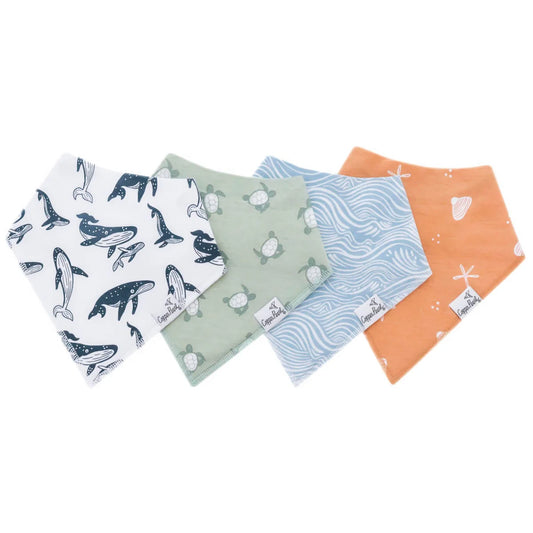 Cove Bandana Bib Set (4-Pack)