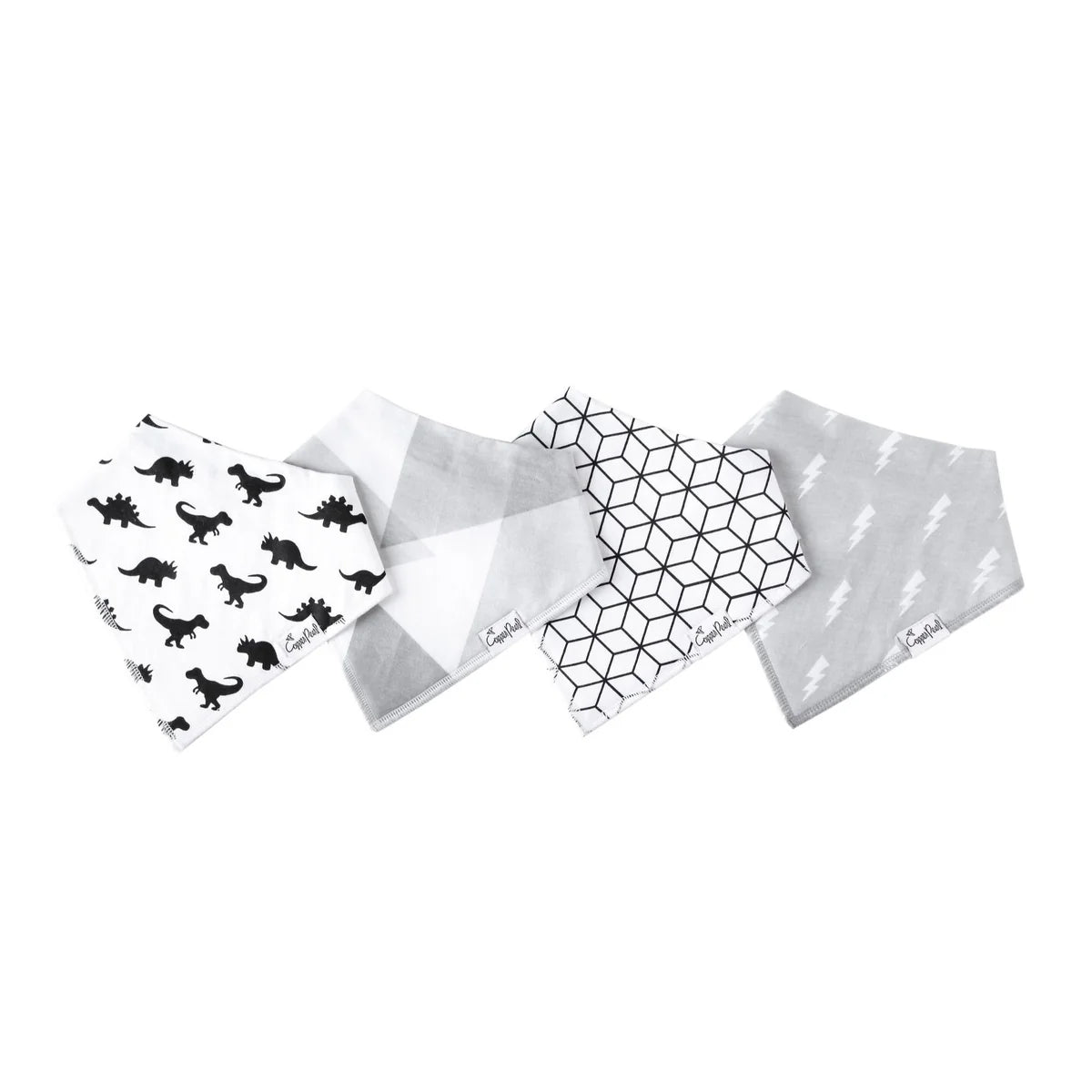 Wild Baby Bandana Bib Set (4-pack)