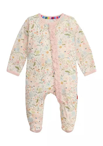 Charlotte organic cotton magnetic footie