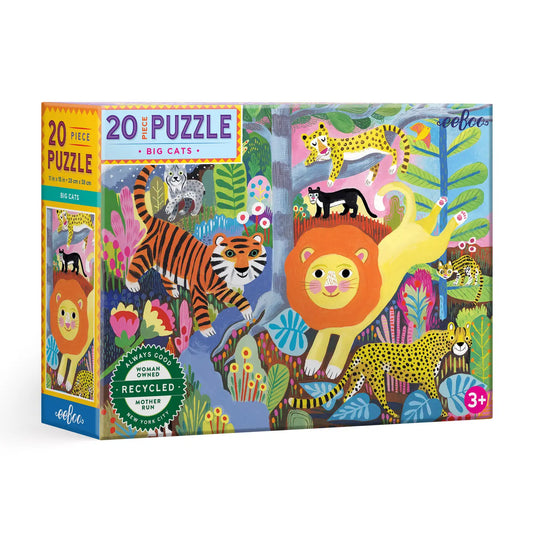 Big Cats Puzzle 20 piece