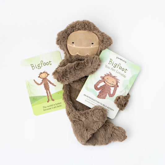 Bigfoot Snuggler + Intro Book - Self Esteem