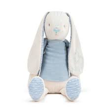 Blue Bunny Linen Plush