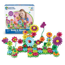 Gears! Gears! Gears! Build And Bloom Flower Garden Set