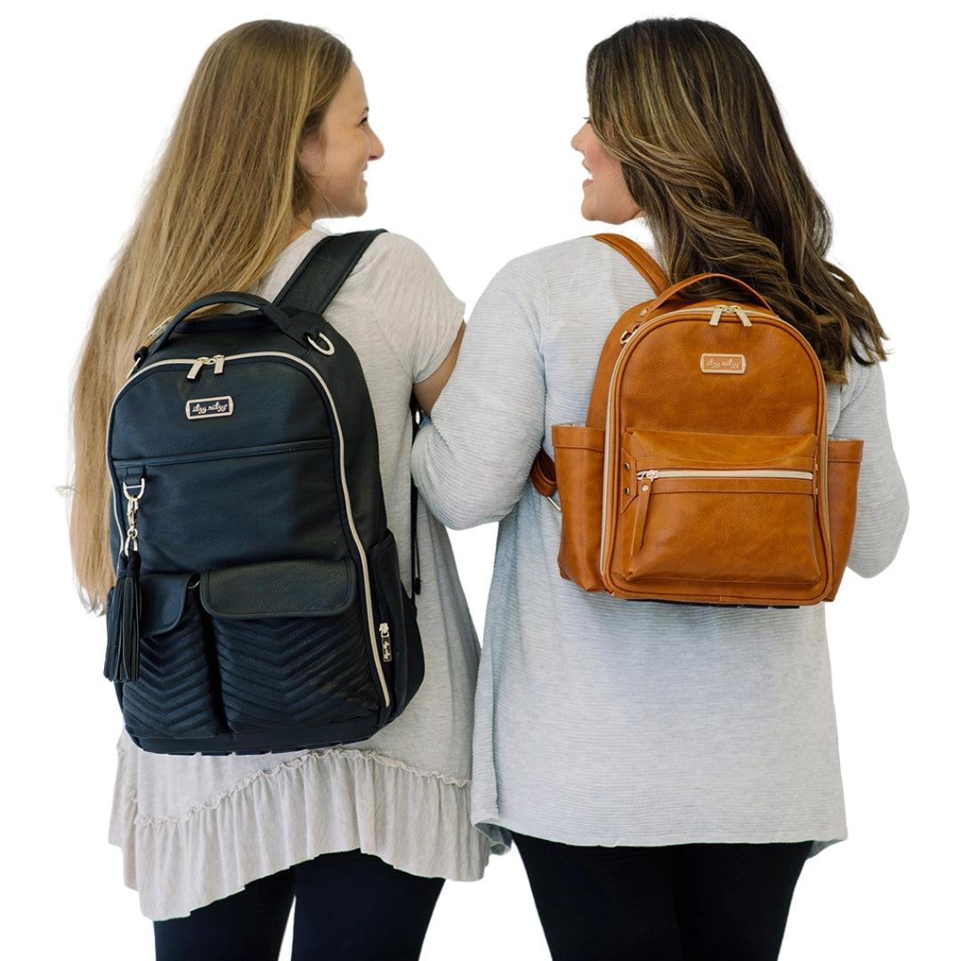 Cognac Itzy Mini Diaper Bag Backpack