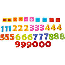 Colorful Magnetic Numbers