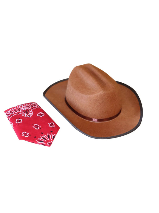 Jr. Cowboy Hat with Bandana