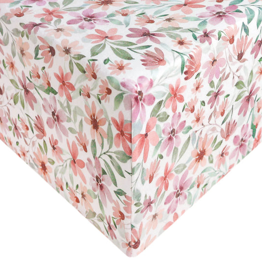 Natalie Premium Crib Sheet