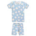 Della  2pc Short Sleeve Pajama Set